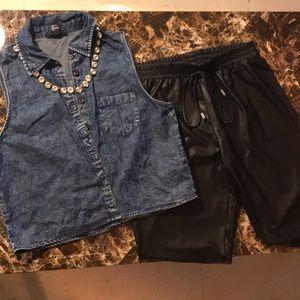 Faux Leather Leggings